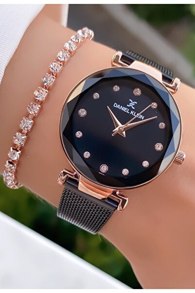 Daniel Klein Double Color Waterproof Women's Wristwatch - Bracelet Dkl00851.1.019