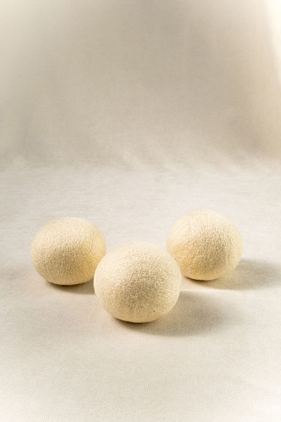 Fecra Bounce 6 Pack XL Wool Dryer Balls + Lavender Oil – 100% Organic Natural Laundry Softener