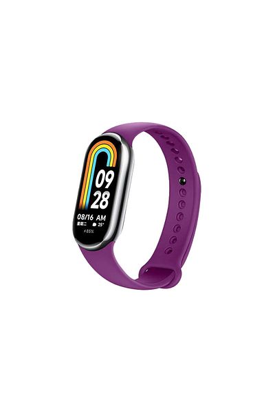 Techmaster سوار معصم ذكي متوافق مع Xiaomi Mi Band 8 9 10 من السيليكون