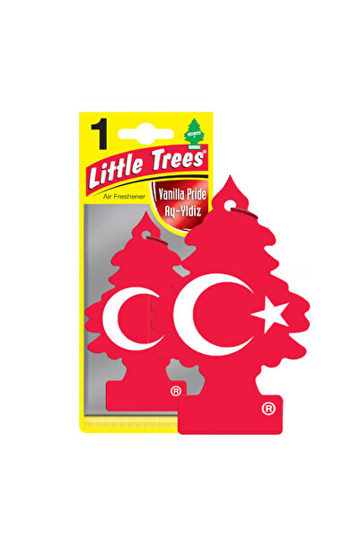 Car Freshner Little Trees Vanilla Pride Türk Bayrağı Oto Kokusu 3 Adet 55008 10411131