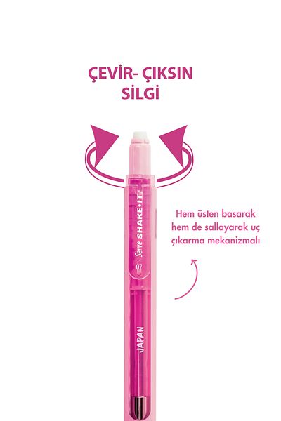 Serve Candy Pink 0.7 mm Mechanical Pencil