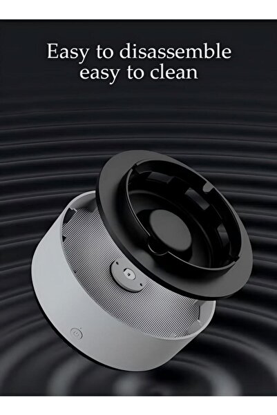 Generic Self-extinguishing Ashtray 2 In 1 With Air Purifier Electronic Ashtray With Filter