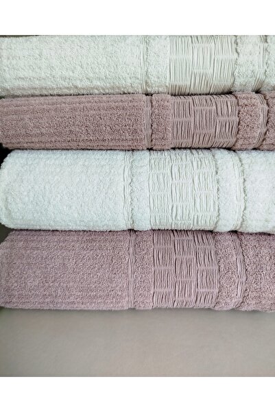 Fiesta Розкішний квадратний килимок 2 шт. 50x90 см і 2 шт. 90x150 см у коробці, комплект для лазні