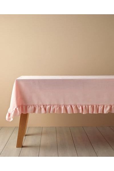 Mena Rise Şirinshop Home Flor Pura Polyester Table Cloth Pink 1108107