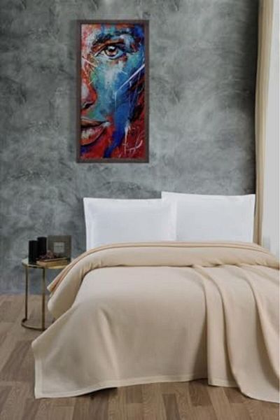 Mena Rise Cotton Honeycomb Blanket, Four Seasons Blanket Double 220x240 K