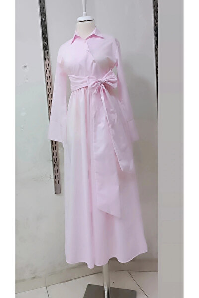 GÜLSEVEN فستان الموسم الجديد موديل فستان بحزام الخصر