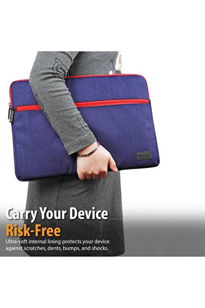 Promate 16-inch laptop bag, lightweight and water-resistant