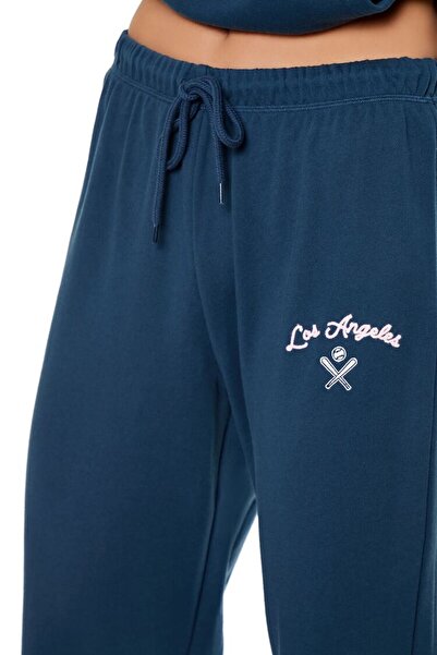 Forever 21 Los Angeles Nakışlı Pantolon