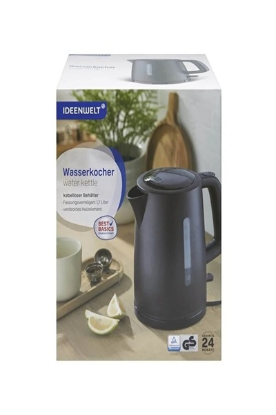 ROSSMANN Kettle Black, 1.7 Lt, 2200W