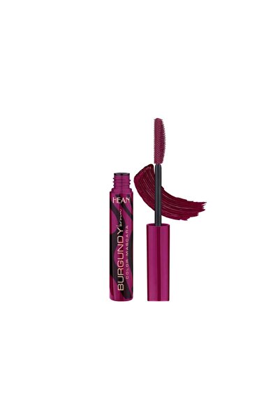 HEANTTV Mini Mascara Colorata Hean, Rosu Burgundy, 6.5 ml