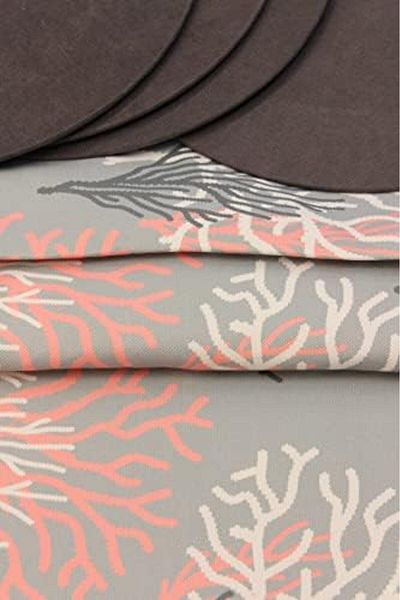 Mena Rise Şirinshop White Coral Patterned Digital Printed Runner American Service 40X150 cm 1108107