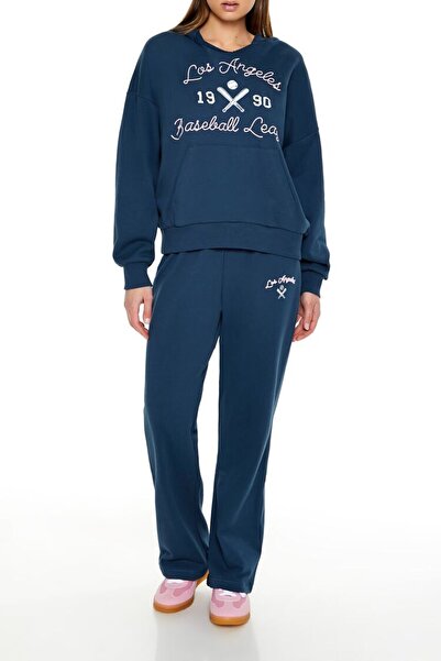 Forever 21 Los Angeles Nakışlı Pantolon