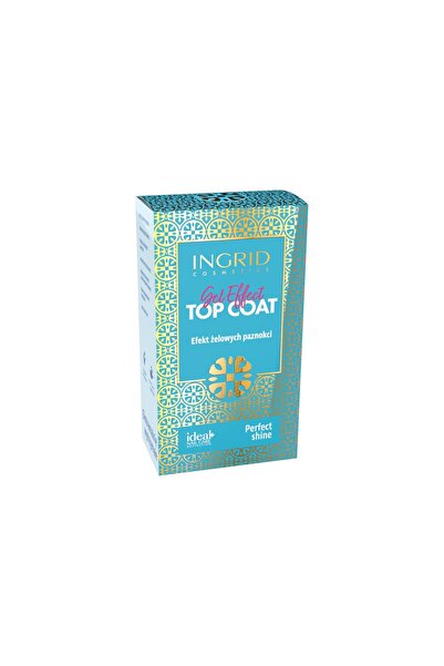 INGRID Top Coat Gel Effect Ingrid Cosmetics, 7 ml