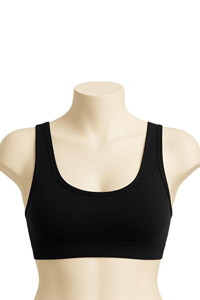 byasafkids Black Mi Emay 1817 Sports Bra with 6 Pads