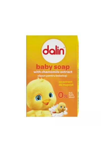 Dalin Solid soap for babies with chamomile extract, 100 g, Dalin