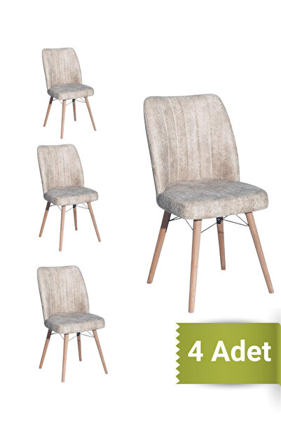 Avenza living Karegold Serisi 4 Adet Sandalye - Modern Salon Ve Mutfak Sandal...