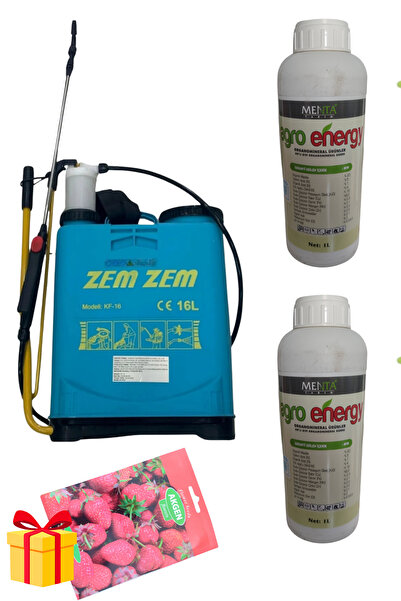 menta tarım Ceviz Meyve Ağaçları İçin Yaprak Gübresi A-Energy 1KG 2 Adet/16Lt...