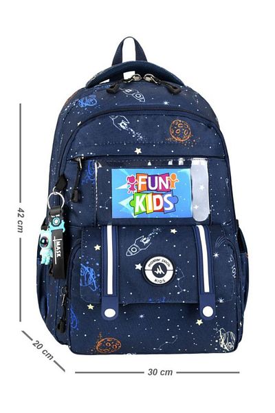 Baginn Set de 3 geanți pentru școală primară 42*30 cm cutie de prânz trusa de creion spate ortopedic țesătură hidrofugă