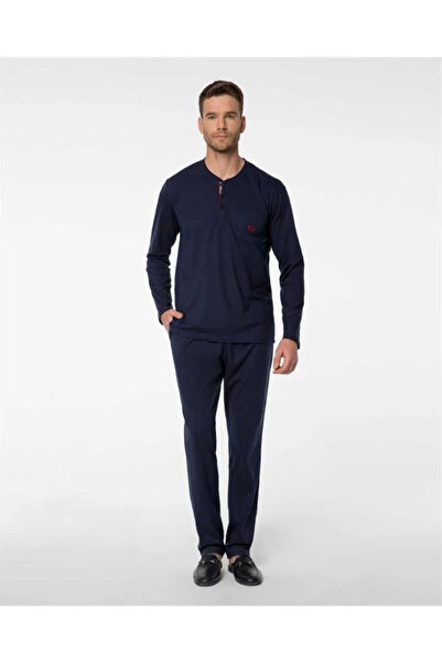 byasafkids Pijalux Men's Long Sleeve Pajamas 2053