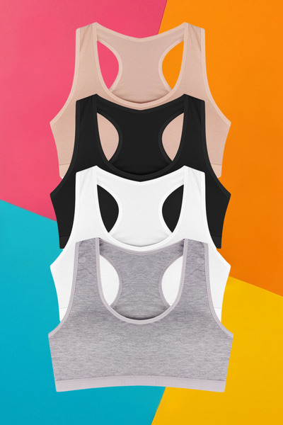 ZENCHES مجموعة مكونة من 4 قطع جاهزة للاستخدام اليومي