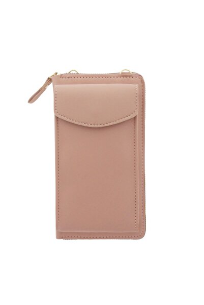 OEM Borseta pentru smartphone, bani si documente, 20 x 11 x 4.5 cm, cu o cure...