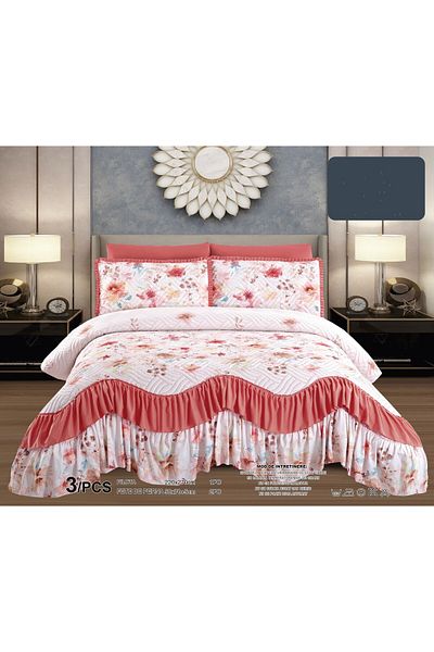FIONNA.RO Finet Premium Quilt - Pink/Spring Flowers