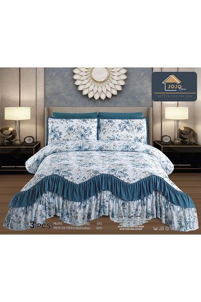 FIONNA.RO Cuvertura Finet Pemium - Blue Flowers