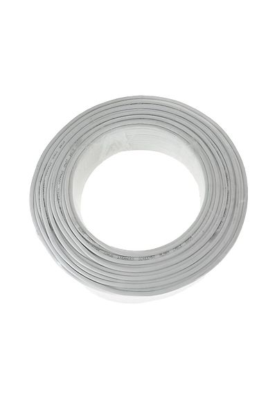 OEM Rola 100m cablu alarma ecranat, FTP, 6 x 0.22mm2, 22AWG, CCS, alb