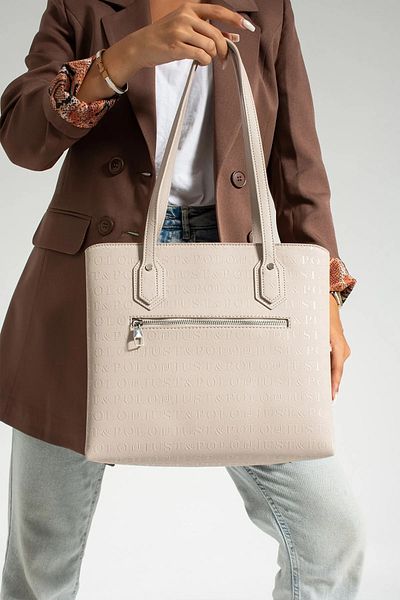Just Polo Women's Stone Embossed Printed Handbag 344028Pc