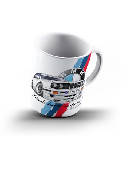 OEM BMW Fan Mug, White, Ceramic, 330ml
