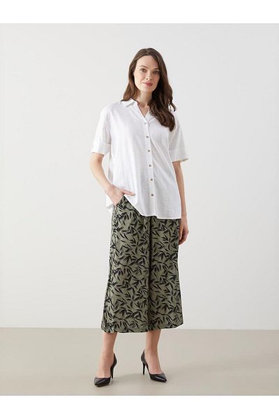 LC Waikiki Capri de damă cu model cu talie elastică (S5)