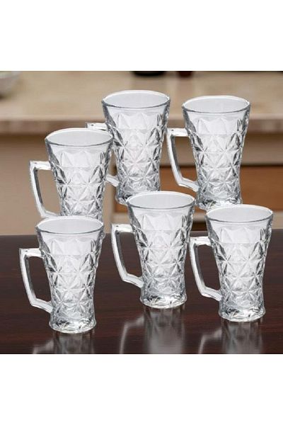 basara 6-piece glass cup set