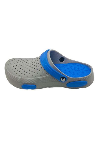 CRACOS Men's garden clogs, made of EVA material, gray, size 45, 28.5 centimeters