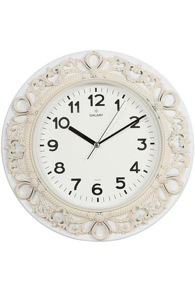 Mena Rise Стенен часовник Diyar-ıFırsatShop бял 1017157