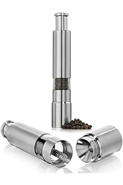 Mena Rise Manual Press Pepper Salt Mill, Press Pepper Salt Grinder 1108107