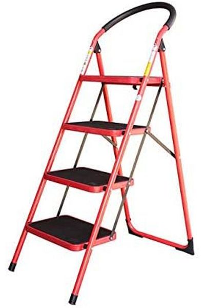 POWER INDUSTRIAL Power Industerial Home Ladder Folding Domestic Stepladder Safety Multi-function (4 STEP)