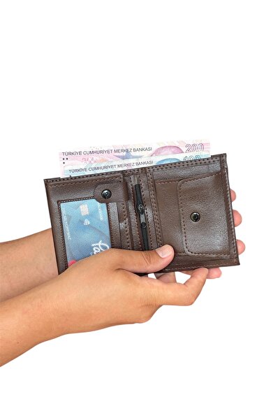 Tisaati Premium Series Special Boxed Luxury Leather Classic Vertical Wallet Belt Card Holder and Prayer Beads Men's Set