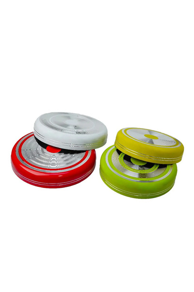 BASURRAH Colored aluminum cake pan set 4-piece, 26-32 cm