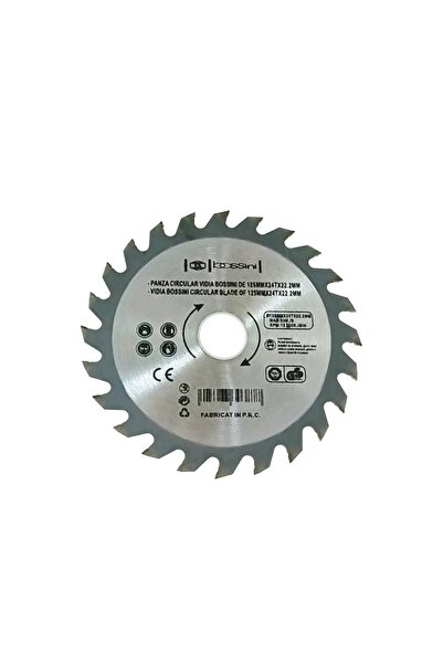 bossini Panza circulara placata vidia 125 mm X 24T X 22.2 mm, Bossini, pentru...