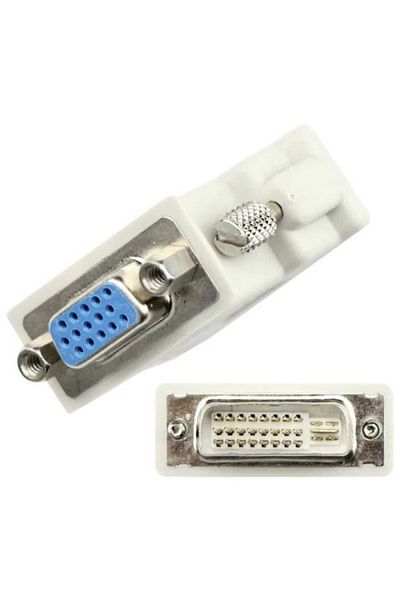 OEM DVI-I (24+5 pin) VGA adapter, male - female type, analog