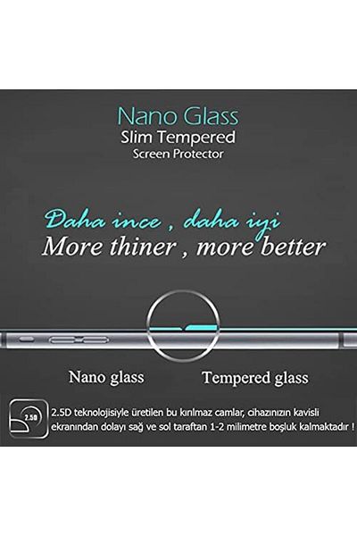 Mena Rise Hankashop Xiaomi Poco M6 5g Nano Glass Glass Screen Protector [Screen Protector Compatible with Poco M6 5g - Ş