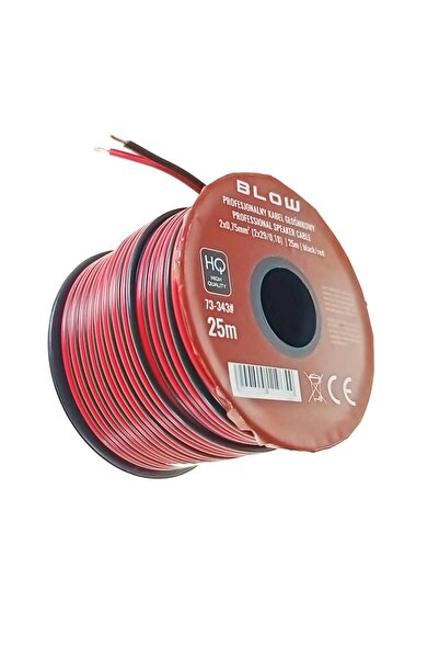 Blow Cablu profesional audio pentru difuzoare, 11965, 2x0.75mm, lungime 25m, ...