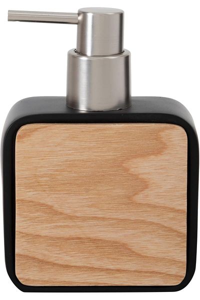 Mena Rise Diyar-ıFırsatShop Concept Dozator pentru săpun lichid Boho Negru 9,8x5x14,7 1017157