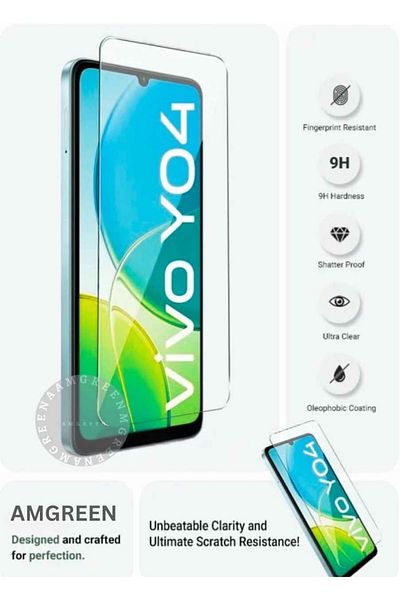 erorex Screen Protector for Vivo Y04 4G