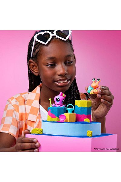 Littlest Pet Shop Lps Minis Series 3 Treasure Hunt 2-Piece Figure Pack - # 154 Octopus and # 155 Crabs