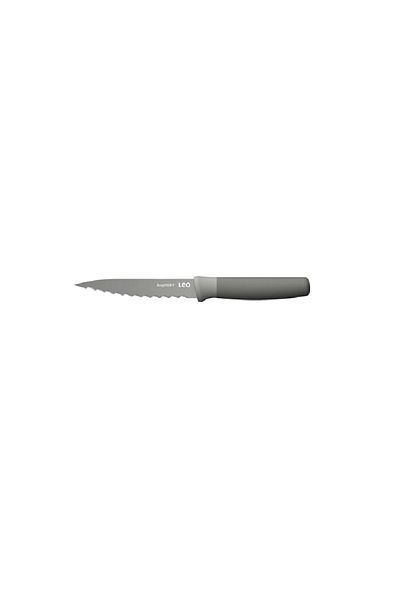 Berghoff Leo Balance Ergonomic Handle Serrated Utility Knife Grey 11.5cm