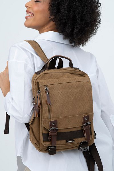 Matthew Cox canvas backpack