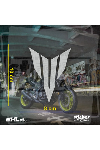 Sticker Works Yamaha MT Logo Sticker
