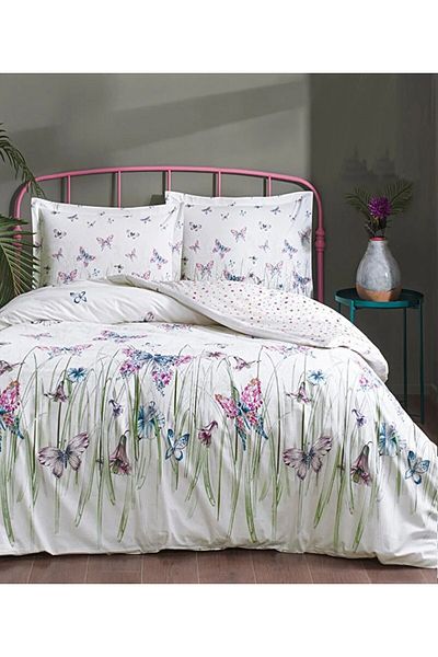 Özdilek Özdilek Papilio Sheet Elastic Double Duvet Cover Set