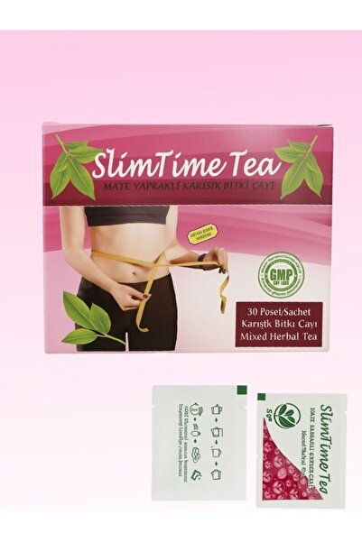 aleyna baharat Slim Time Tea Mate Yapraklı Detox Tea -Detoks Çayı 30 Şase